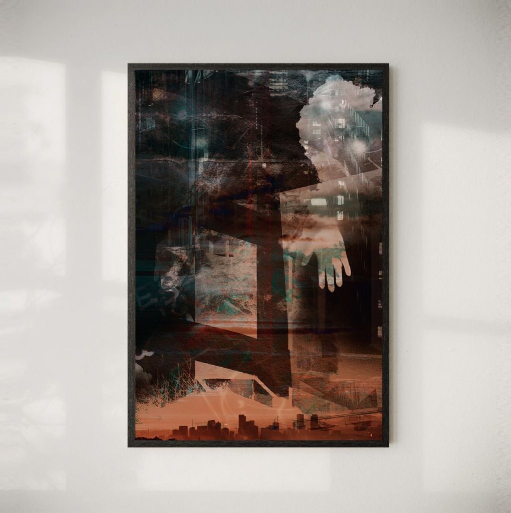 Cultivate — original roots series abstract painting by Michael Ferencik, 2023
