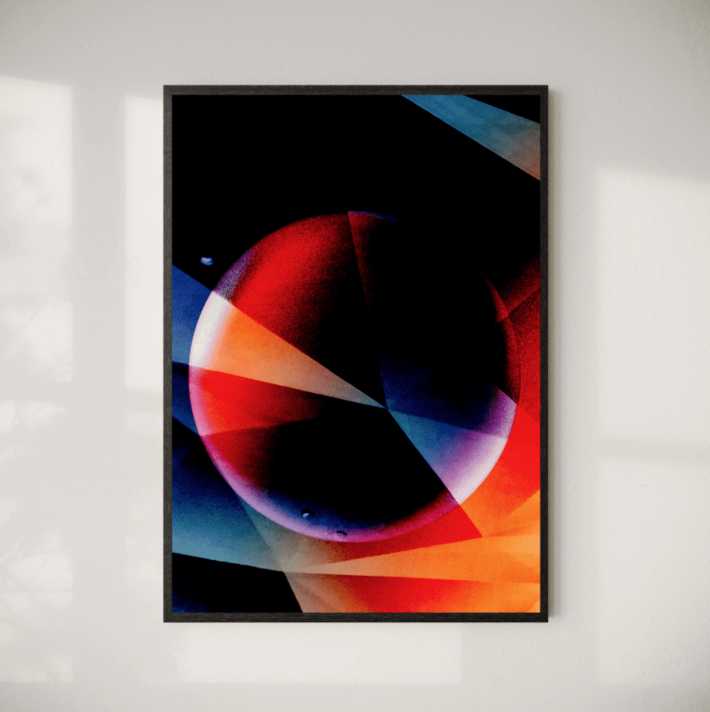 Shift — original motion series abstract painting by Michael Ferencik, 2023